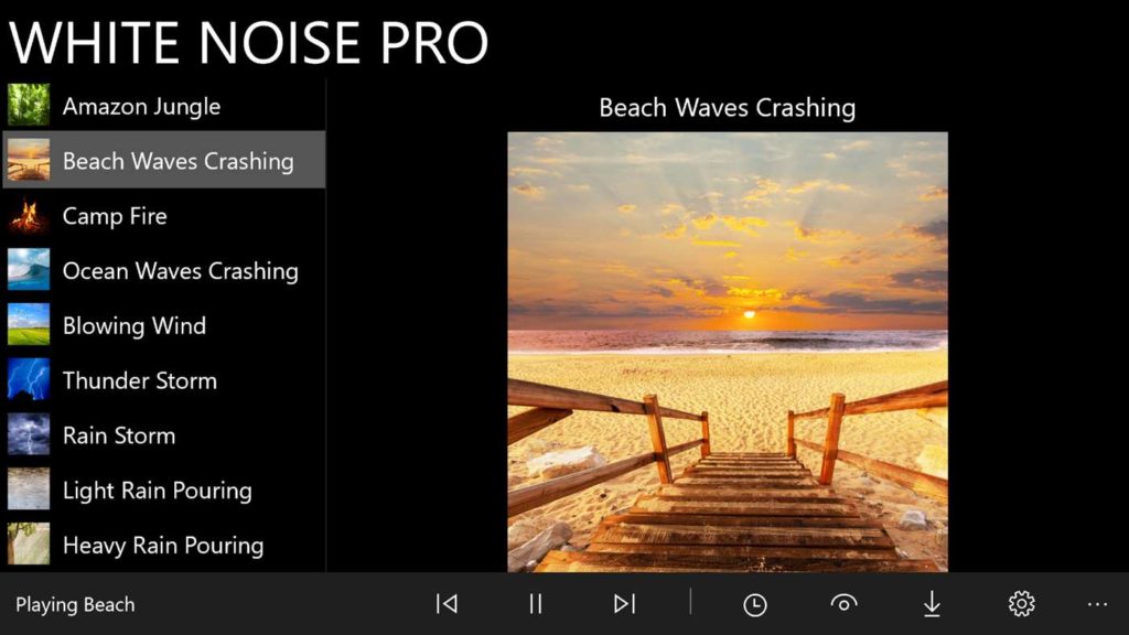 White Noise Player - Free White Noise Generator by TMSOFT